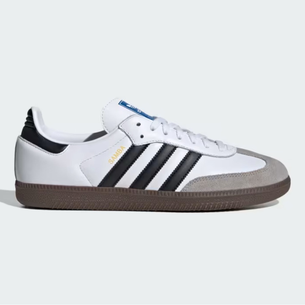 Adidas Samba White and Black Sneakers (brand new)